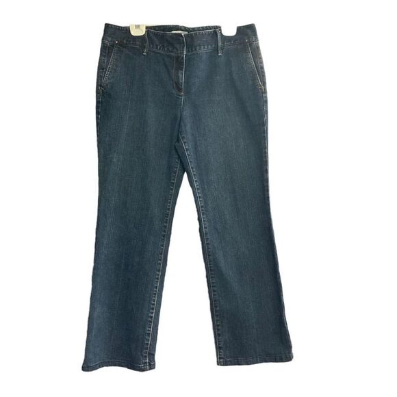 ￼ANN TAYLOR‎ LOFT Women’s Jeans Waist 36” Inseam 29.5 - Picture 1 of 8